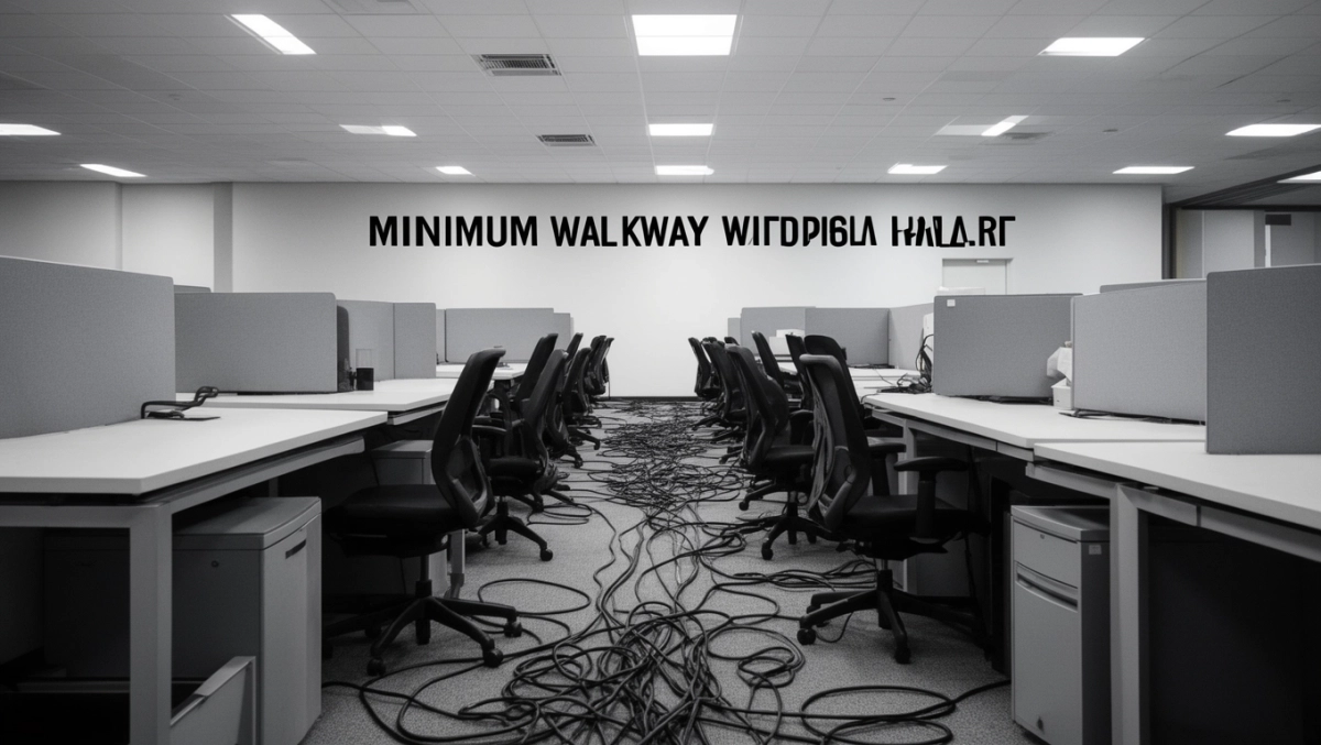 Minimalna szerokość przejścia BHP