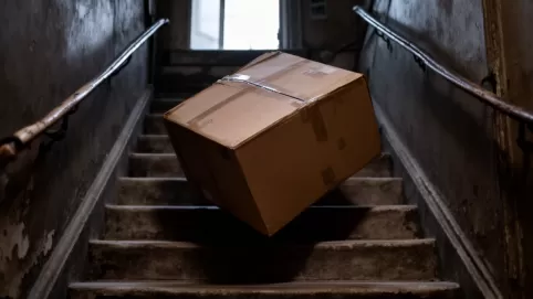 bhp wnoszenie po schodach