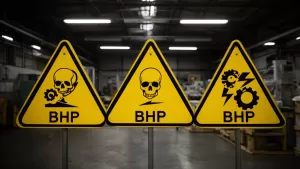 znaki ostrzegawcze bhp
