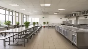 Jadalnia pracownicza BHP