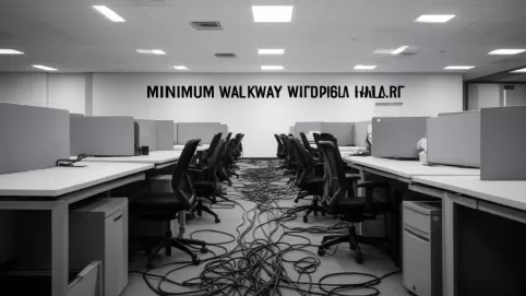 Minimalna szerokość przejścia BHP